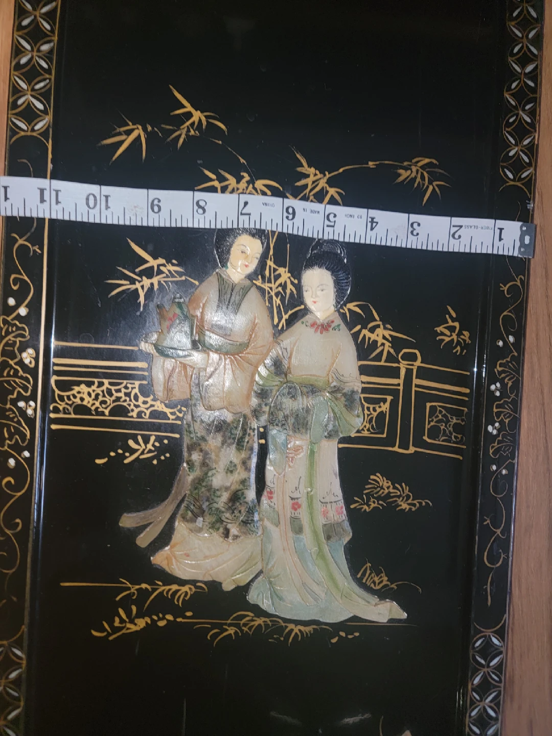 Asian Style Lacquer Trays - Set of 2 - photo 5