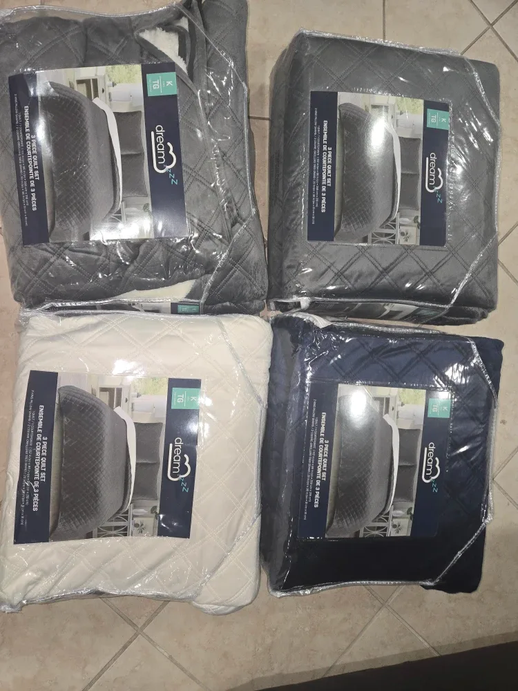 Dreamzz 3-Piece King Quilt Set