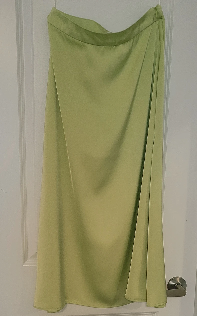 Green sage Midi Skirt - photo 2