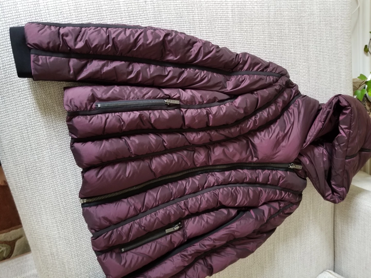 Zac Posen Puffer Jacket - Size Large - photo 4