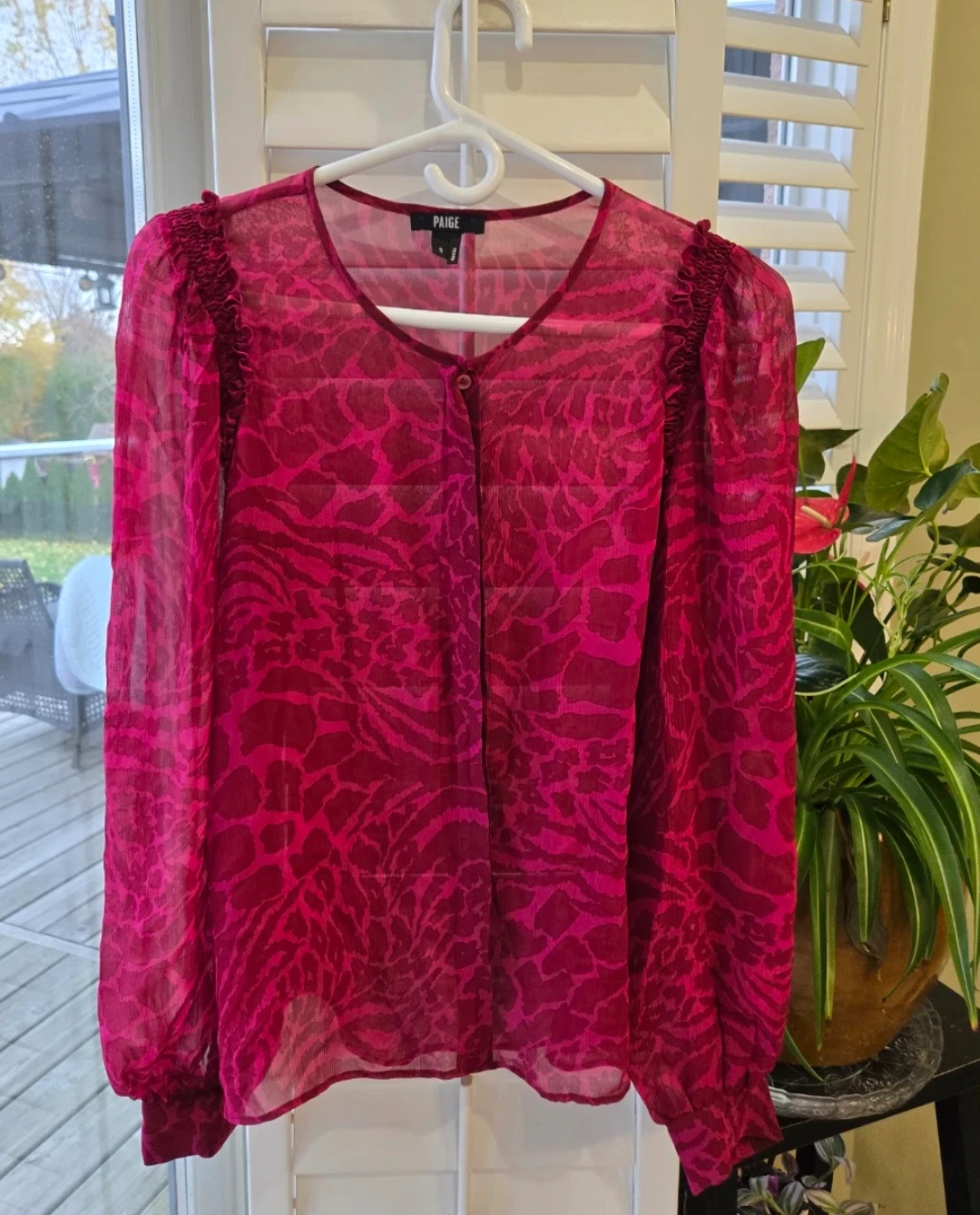 Paige Women's Blouse - Size S - photo 2