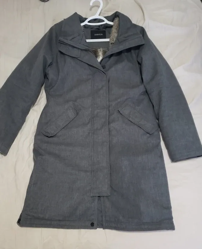 Babaton Oskar Parka - Charcoal - Size M image indicator(7)