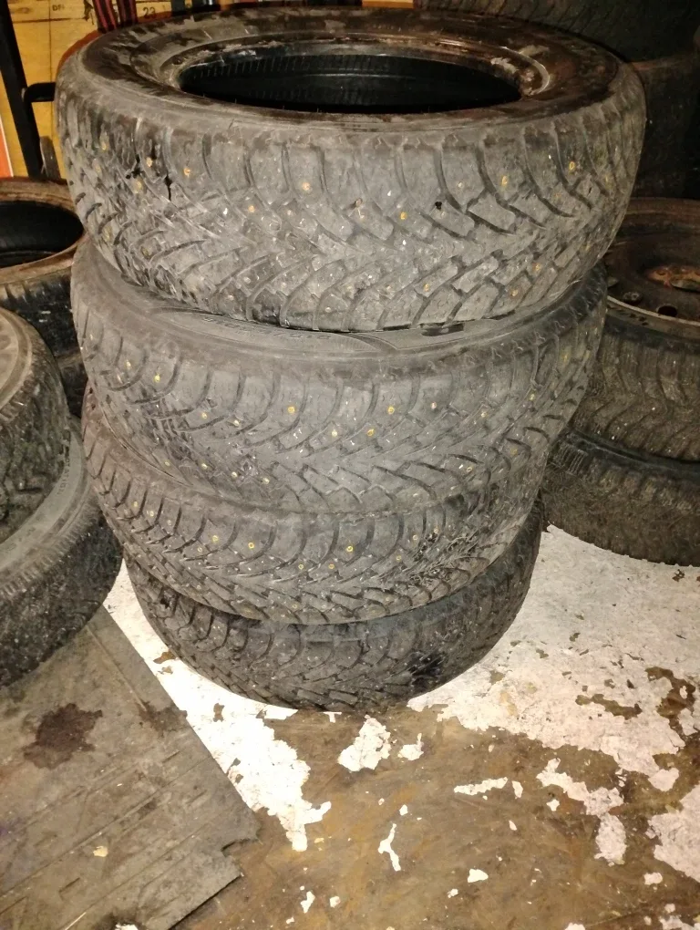 Set of 4 Goodyear Nordic Winter Tires - 215/65R16