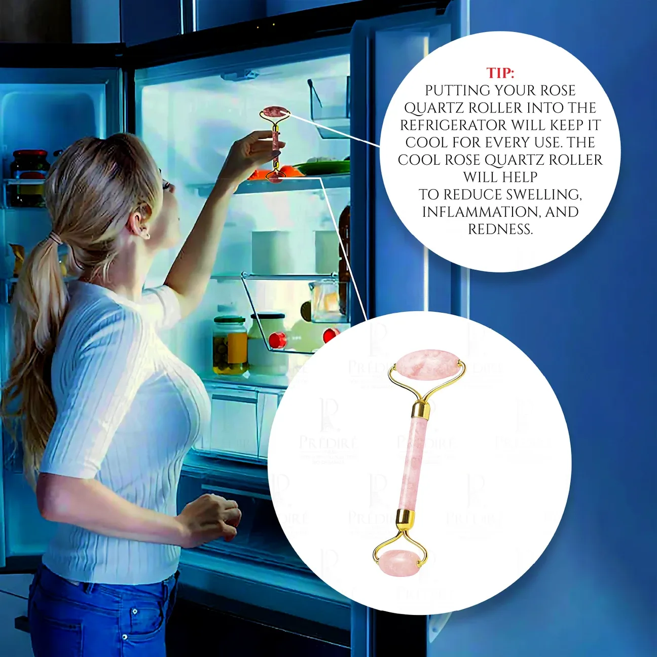 Prédire Rose Quartz Roller - New in Box! image indicator(9)