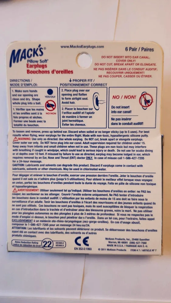 Mack's Pillow Soft Earplugs Value Pack image indicator(2)