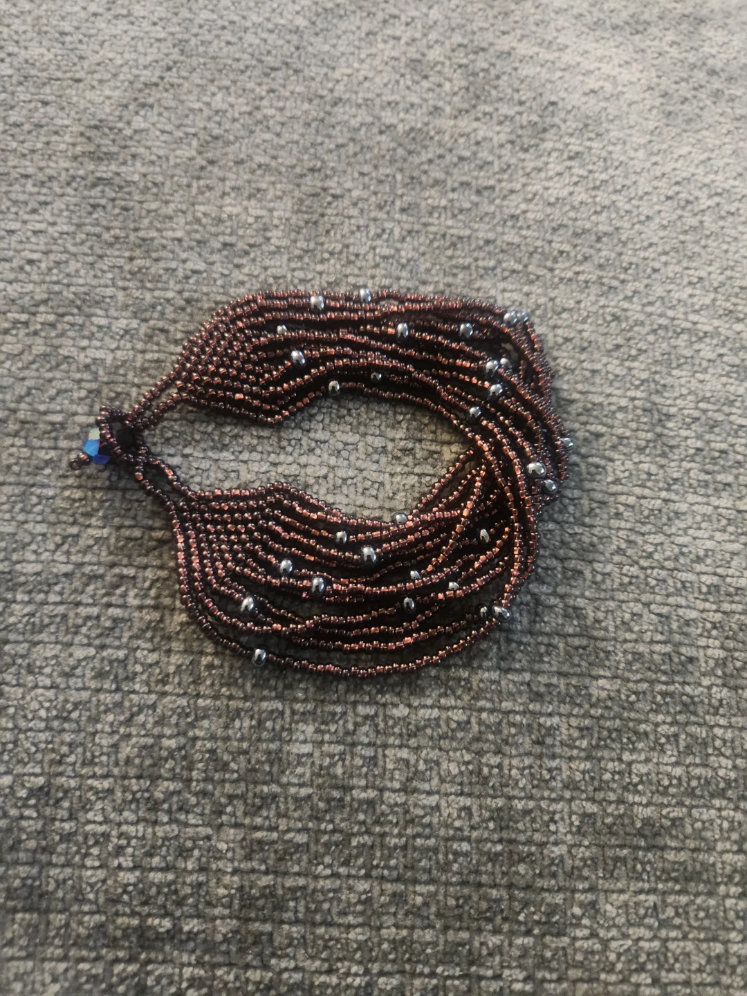 Beaded Brown Bracelet - photo 2