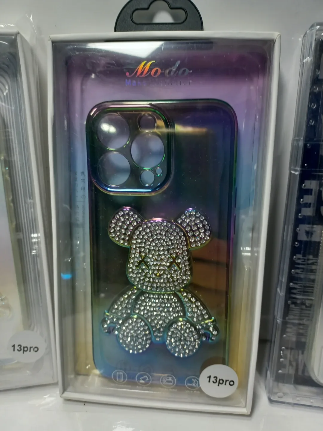 Creative case for Iphone 13 pro. $10 each. All 3 $20 image indicator(3)