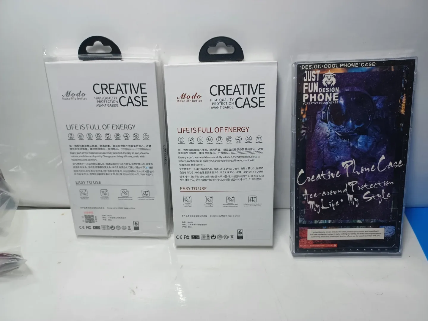 Creative case for Iphone 13 pro. $10 each. All 3 $20 image indicator(5)