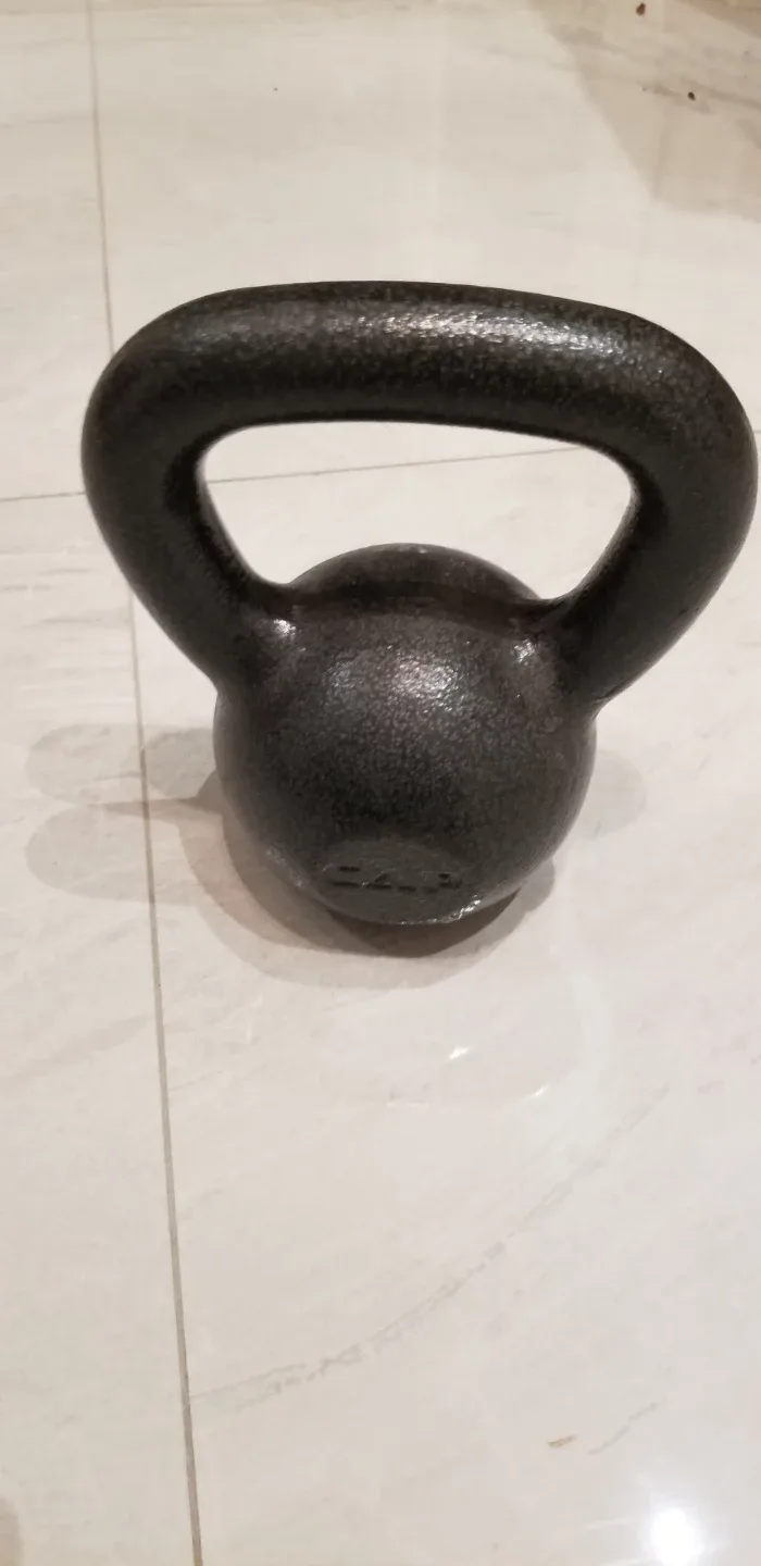 Cast iron Kettlebell 25 pounds L B image indicator(4)