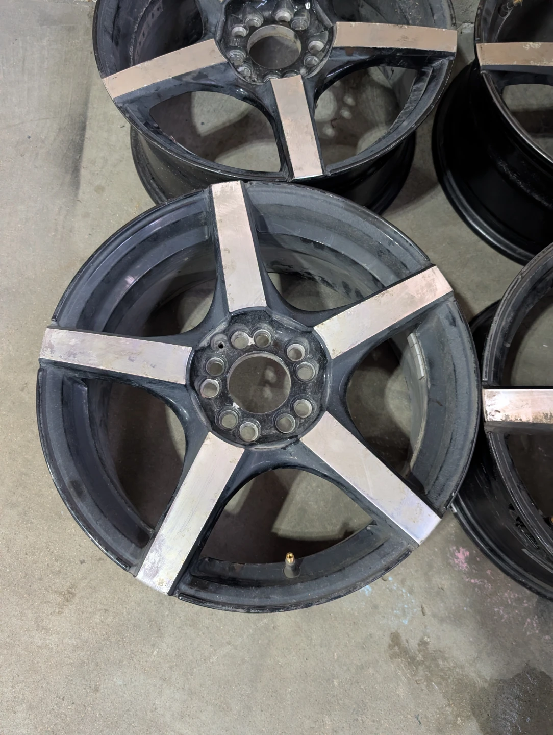 (4)-17 Inch Multi-Fit Rims 5x110 & 5x115 TPMS - photo 2