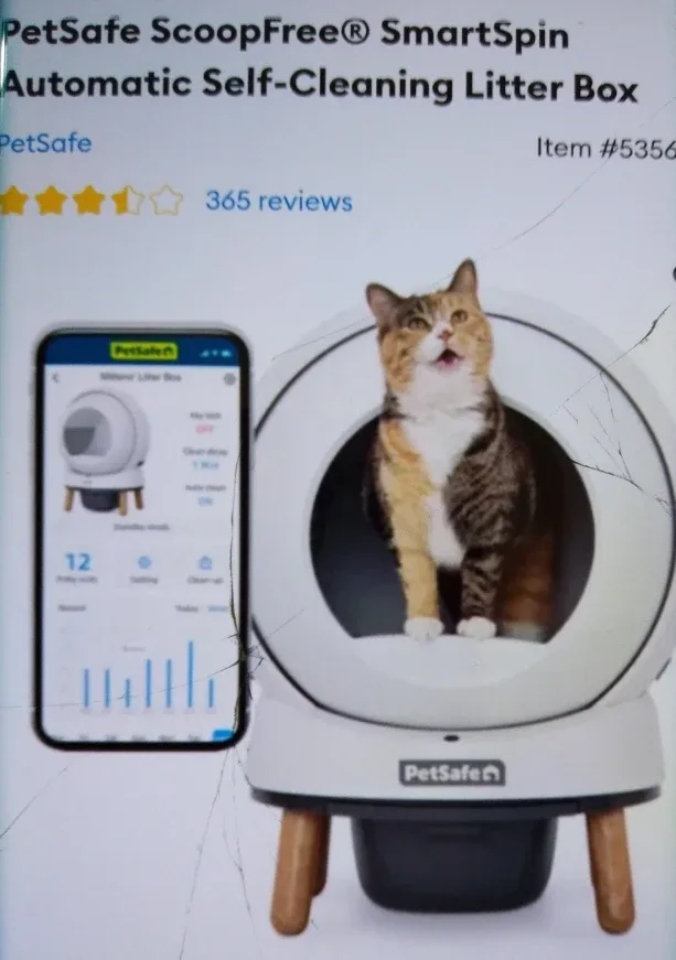 PetSafe ScoopFree SmartSpin Automatic Litter Box