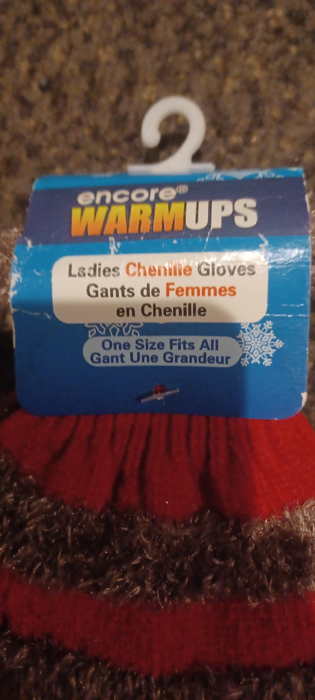 Encore Warmups Ladies Chenille Gloves - One Size - photo 2