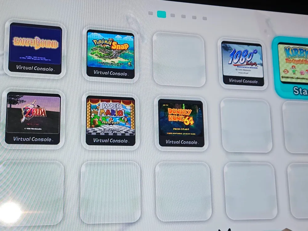 Nintendo Wii U Console with Games image indicator(3)