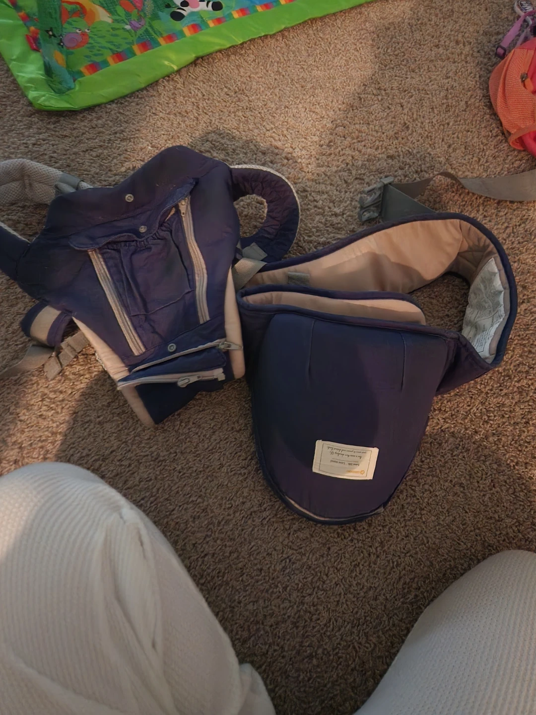Siairo Baby Carrier Hip Seat - Navy - photo 2