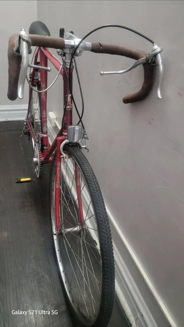 Raleigh Bicycle - Red - photo 3