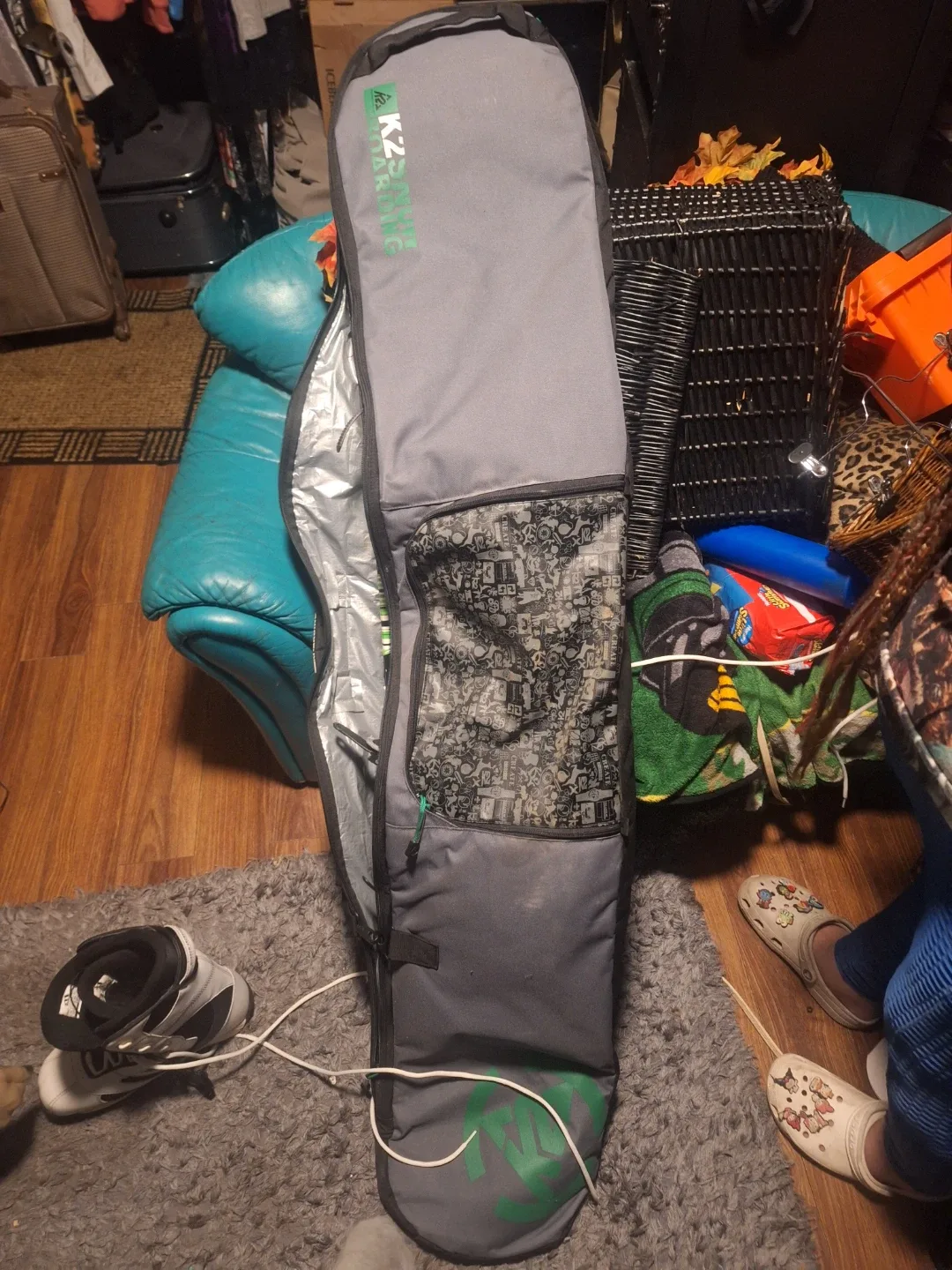 Morrow Snowboard w/ Bindings & Wedze Bag image indicator(3)