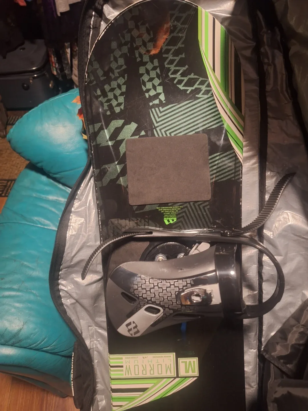 Morrow Snowboard w/ Bindings & Wedze Bag image indicator(5)
