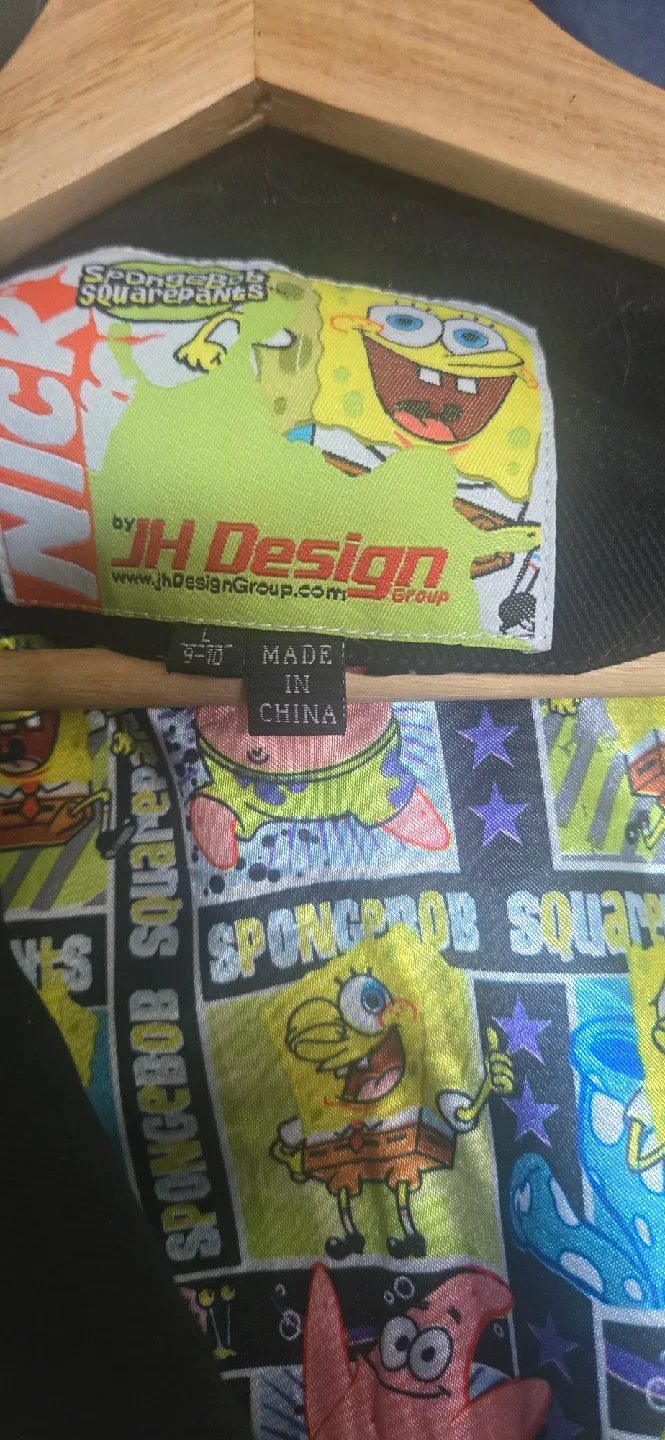 JH Design Spongebob Squarepants Jacket - Size L image indicator(5)