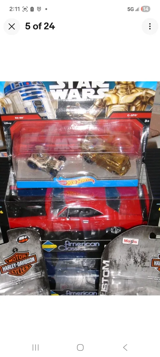 Hot Wheels & Maisto Diecast Cars - New in Package/12 items/lot image indicator(4)