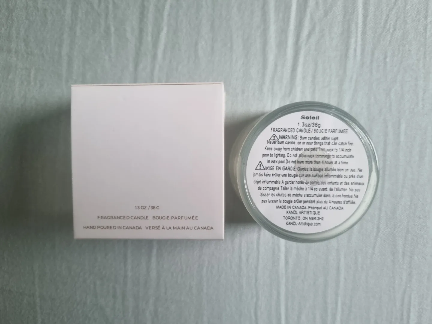 KANDL Artistique Soleil Fragranced Candle image indicator(2)