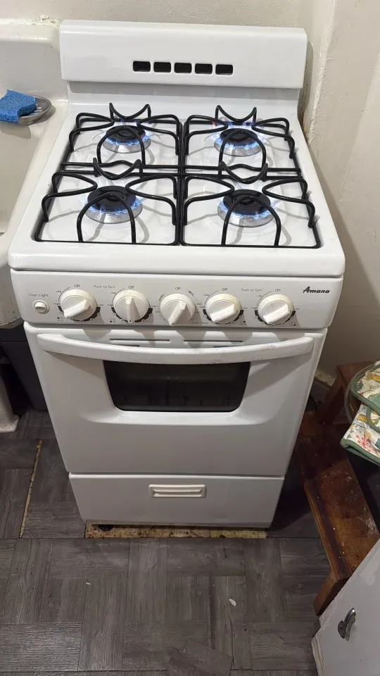 20in wide gas stove