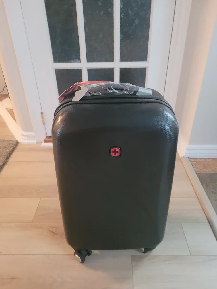 Brand New Wenger Black Carry-On Suitcase