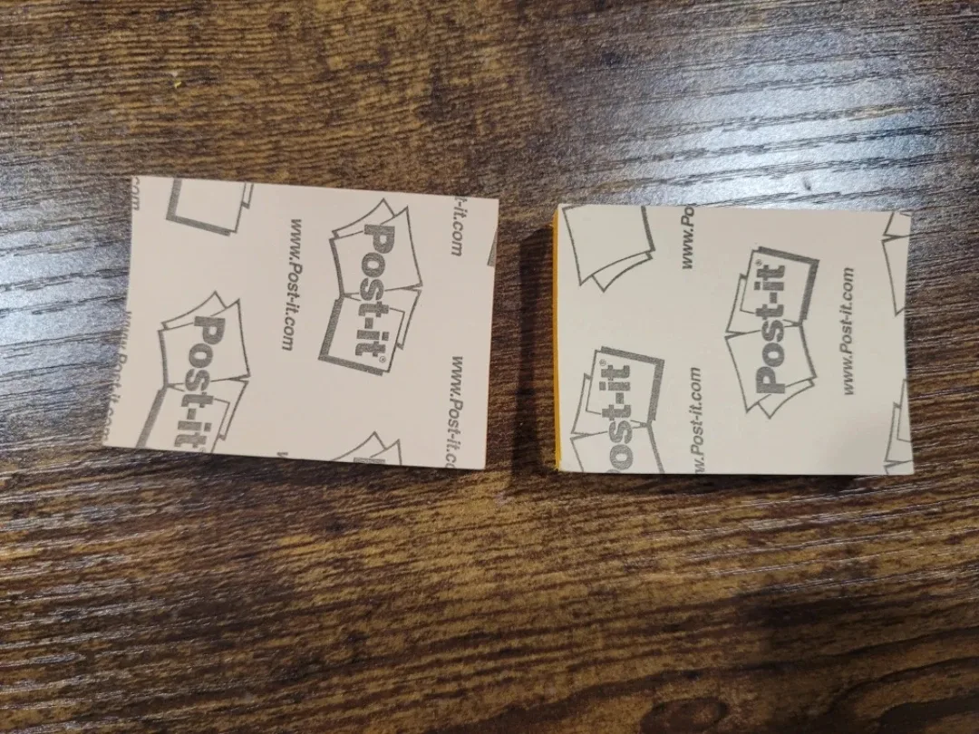 Two Post-it Note Packs, Orange & Yellow image indicator(2)