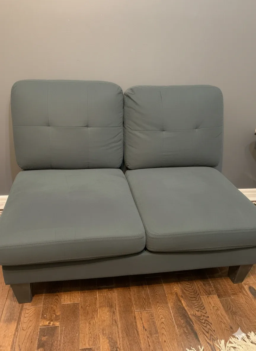 Grey Loveseat Sofa