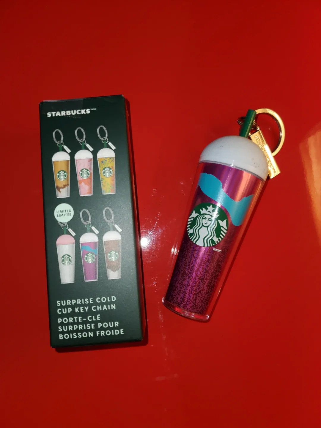 Starbucks Reusable Hot Cup Lid Stopper & Cold Cup Keychain image indicator(2)