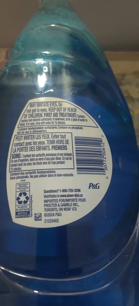 Dawn Ultra Concentré Dish Soap - 982 mLx 3 image indicator(5)