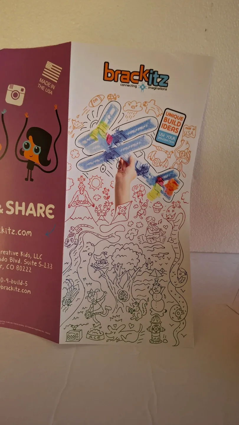 Brackitz Inventor 100 Piece Building Toy Set image indicator(9)