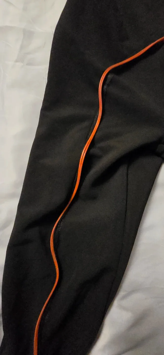 Orange Light-Up Stick Figure Costume - Size Child Medium 8 - 10 image indicator(4)