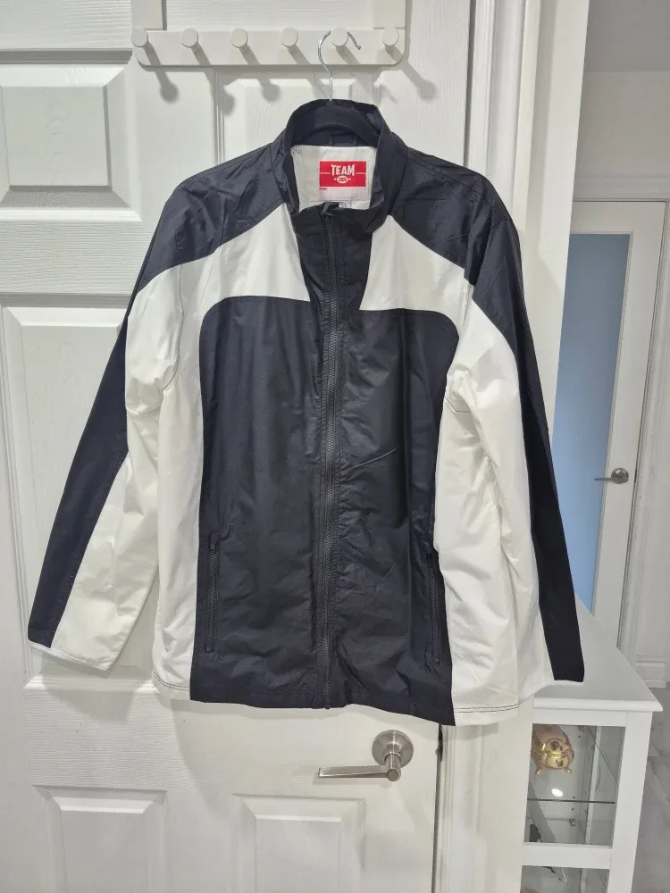 Mens Team 365 Black & White Jacket - Size L