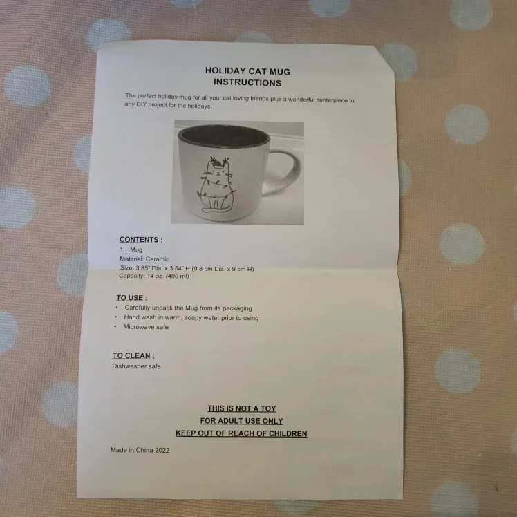 Holiday Cat Mug with Box image indicator(5)