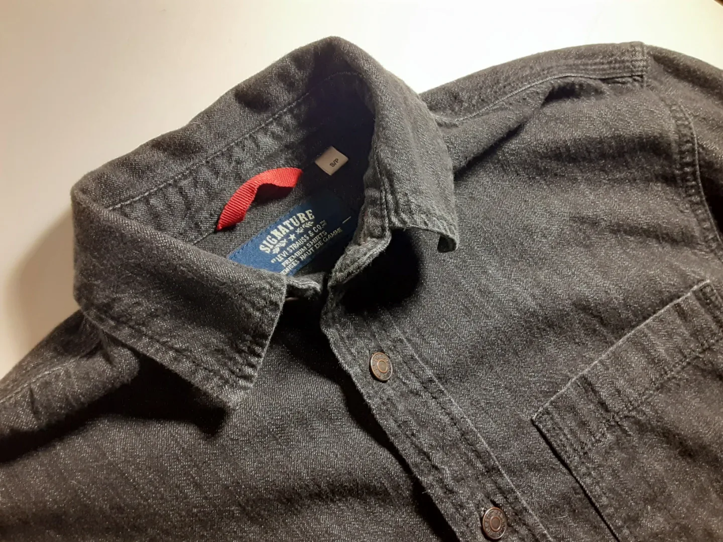 Signature by Levi Strauss & Co. - Long Sleeve Shirt | S: SM