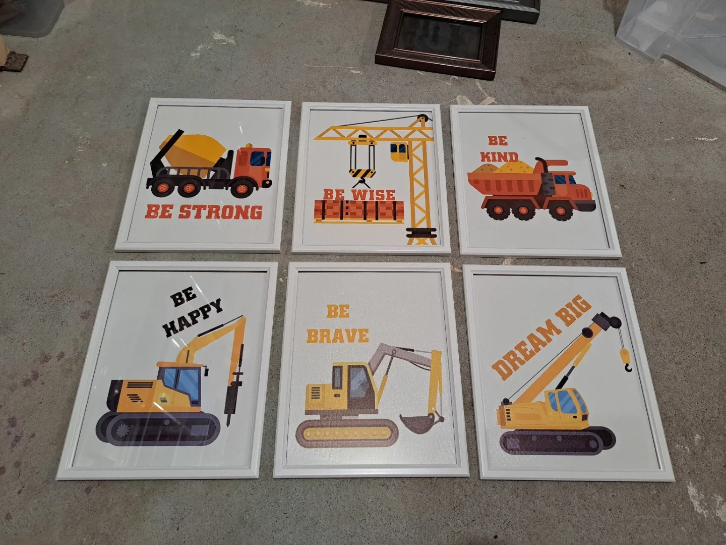 Construction Vehicle Wall Art Prints (Set of 10) image indicator(2)