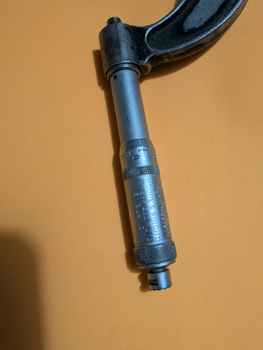 Vintage Moore & Wright Micrometer 1"-2" - photo 3