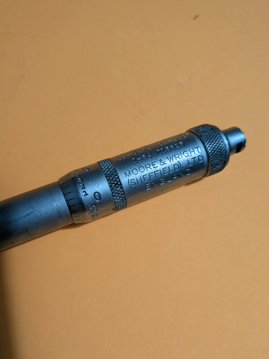 Vintage Moore & Wright Micrometer 1"-2" - photo 4