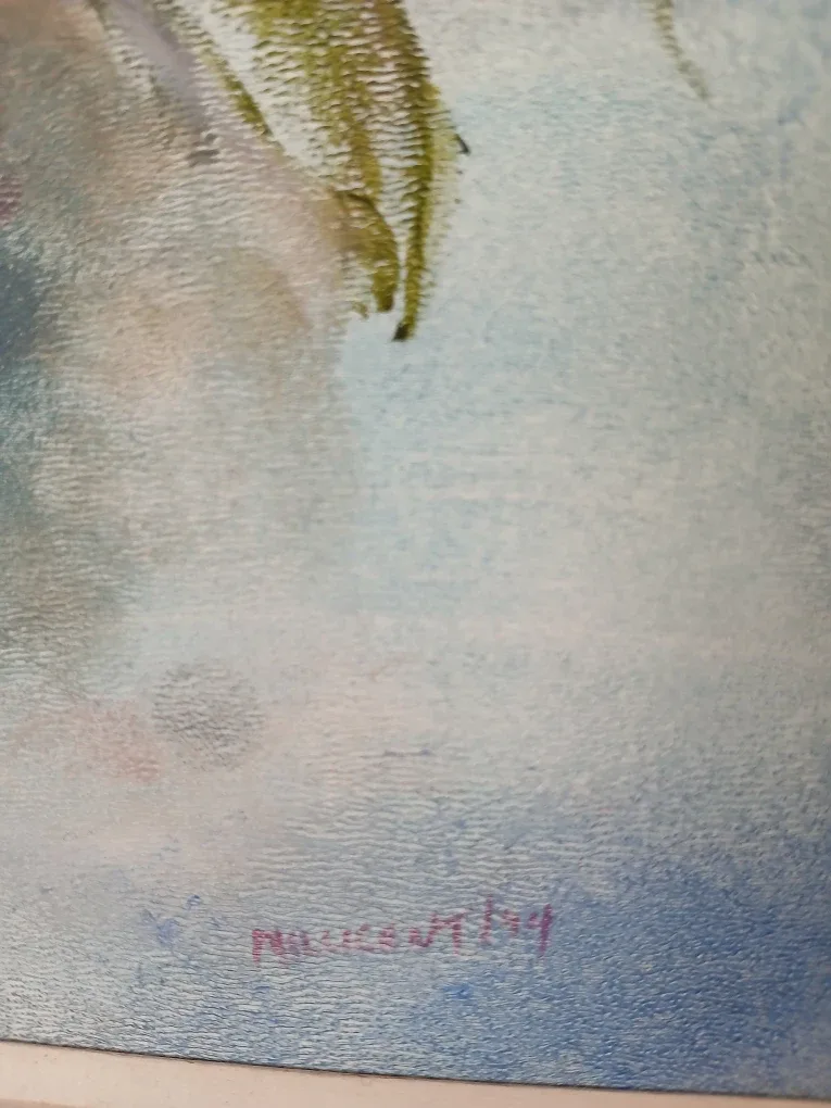 Vintage Flower Oil Painting image indicator(4)