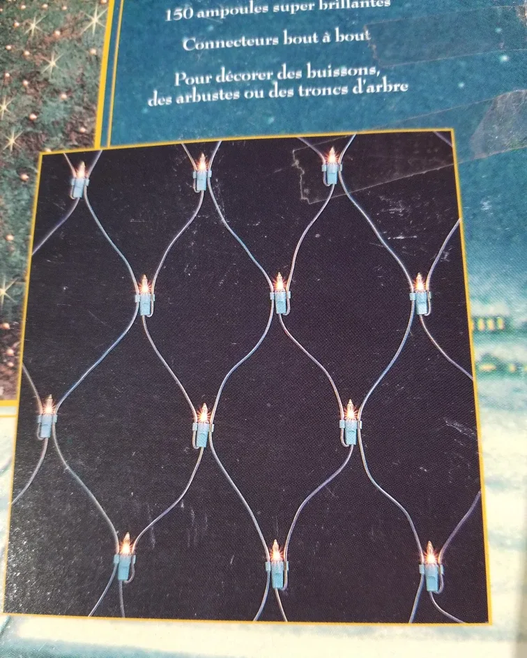 *BRAND NEW BOX!* Of Traditions 150 Net Lights 4'x6' Outdoor Use! image indicator(5)
