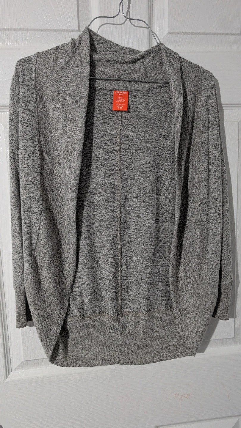 Joe Fresh Active Grey Cardigan - Size G-G