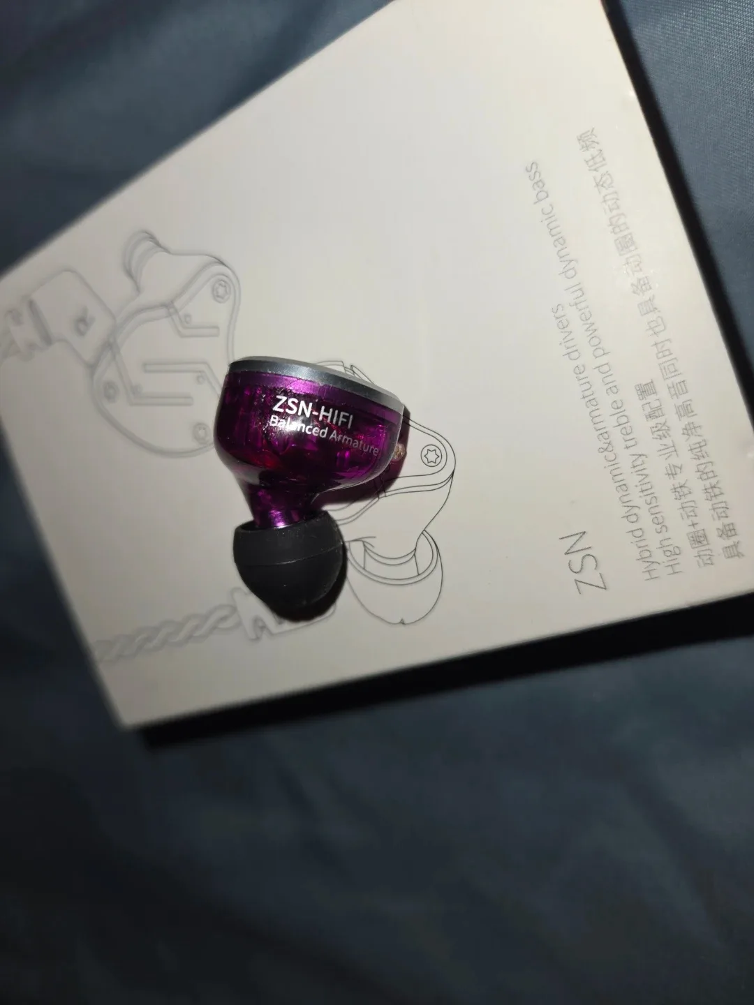 KZ-ZSN Second-generation Hybrid Technology Earphone image indicator(6)