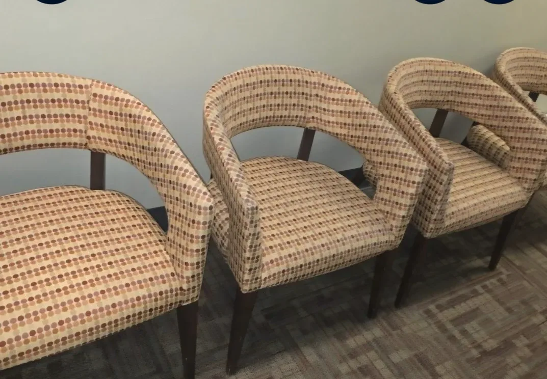 Upholstered Armchairs - Set of 4