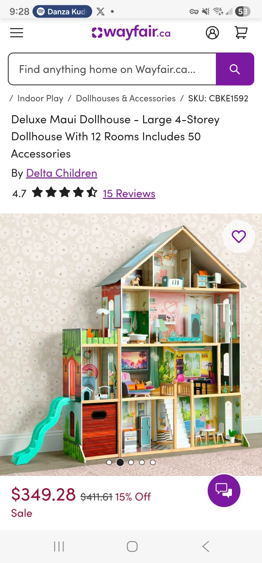 Delta Children Deluxe Maui Dollhouse - photo 2