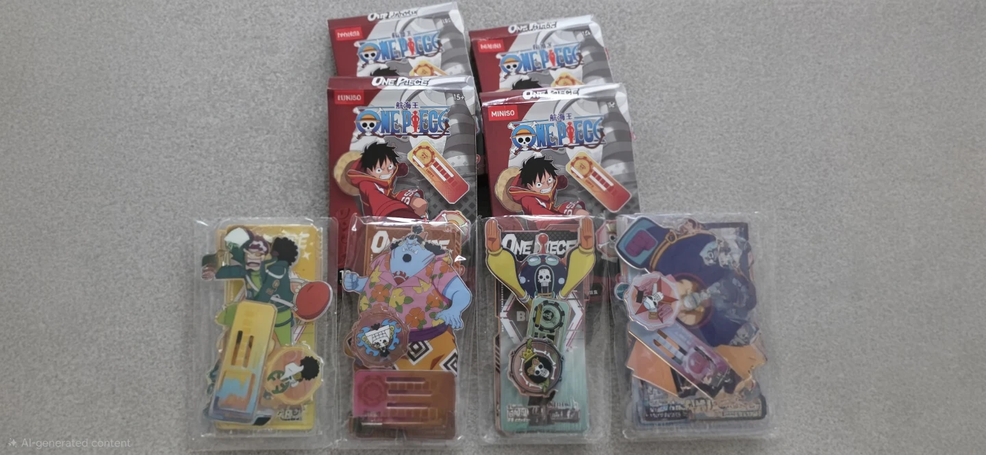 Miniso x One Piece Character Acrylic Stand