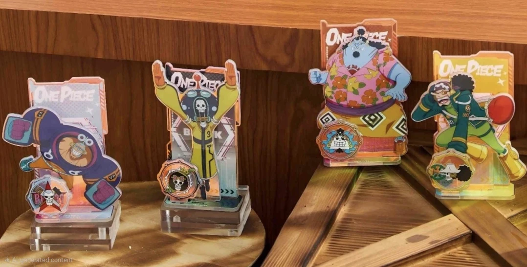 Miniso x One Piece Character Acrylic Stand - photo 2