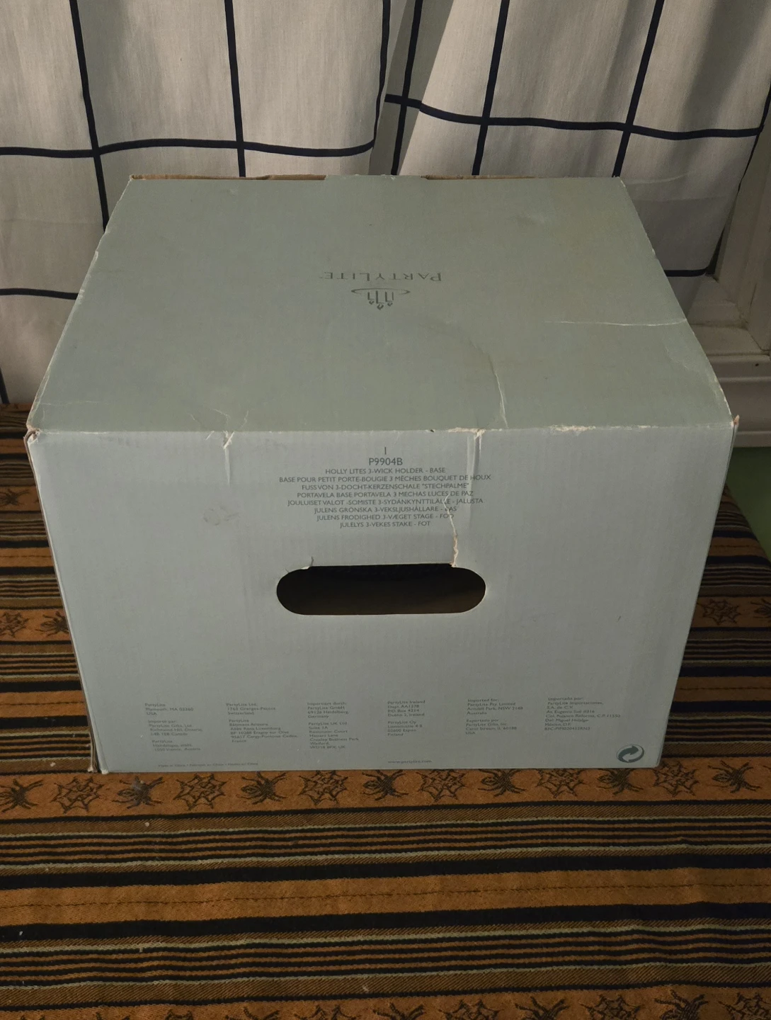 Partylite Holly Berry Votive Base P9904B - photo 2