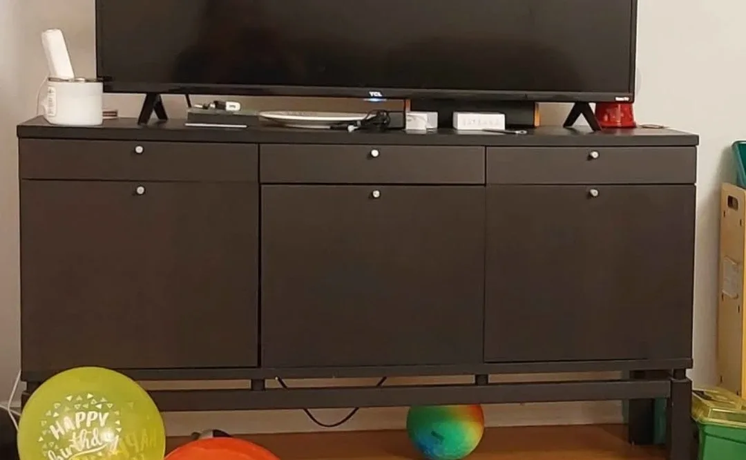 Ikea Besta Cabinet - Black Brown