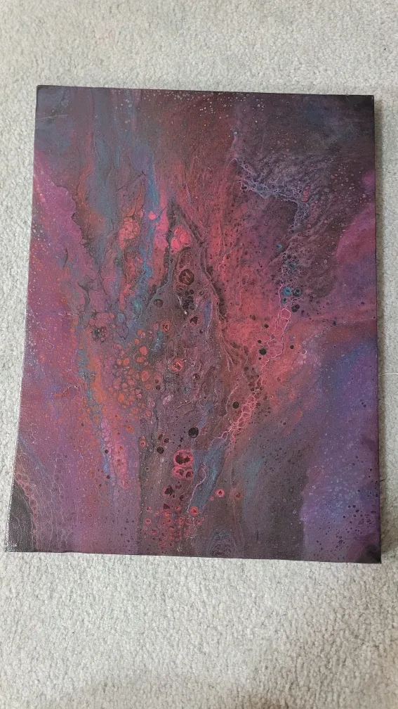 Abstract Fluid Art Painting
