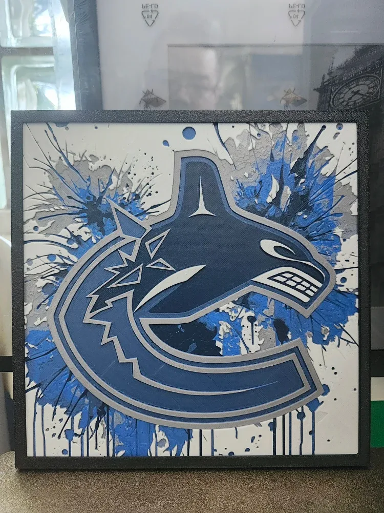 Vancouver Canucks 3D Wall Art image indicator(3)